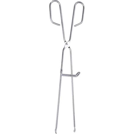 Pince pour barbecue avec manchons autobloquants - Inox - 45 cm (1/5)
