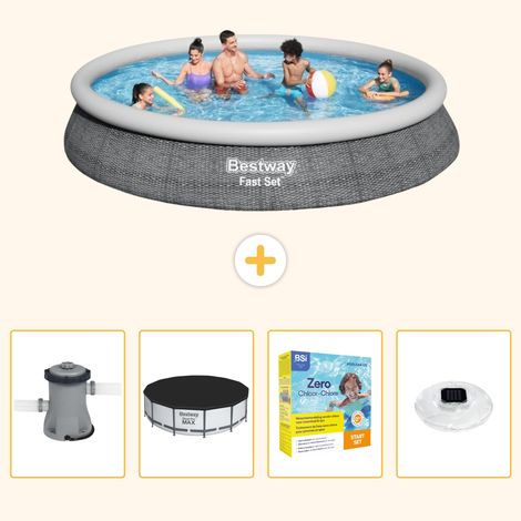 Bestway Bestway Fast Set Ronde - 457x84 cm - 5-pièces S178 (1/5)