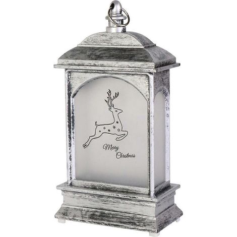 Farol navideño, lámpara de noche, luz de viento, decoración nocturna (1/2)