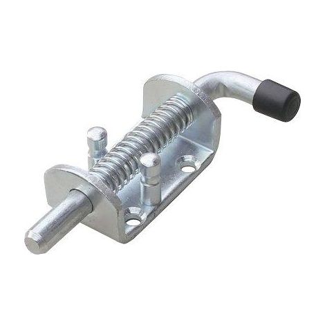 CATENACCIO + MOLLA TONDO 057 IBFM - ZINCATO PIASTRA MM 40 CM 7,5/13,5- 8 pezzi