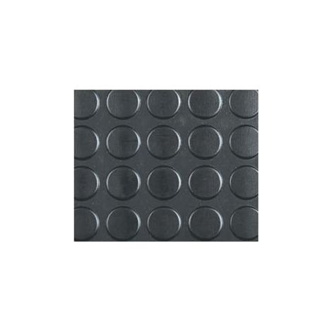 PAVIMENTO GOMMA NERO ROTOLO MT.10X1,2 SPESSORE MM.3 PESO KG.3,8 AL MQ - 12 mq