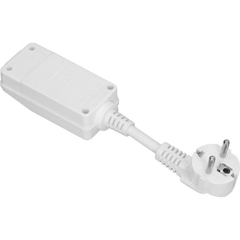 16-A-Steckeradapter mit Fehlerstromschutz, EU-Typ, Direktanschluss für Klimaanlage, 100–250 V, sichere Steckdose (1/5)