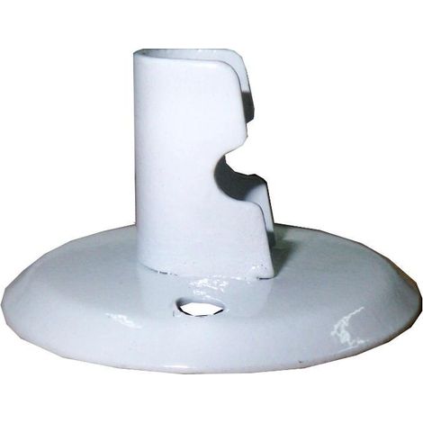FPLUS soporte finstock barra 13 12 lateral blanco , soporte finstock barra 13 12 lateral blanco