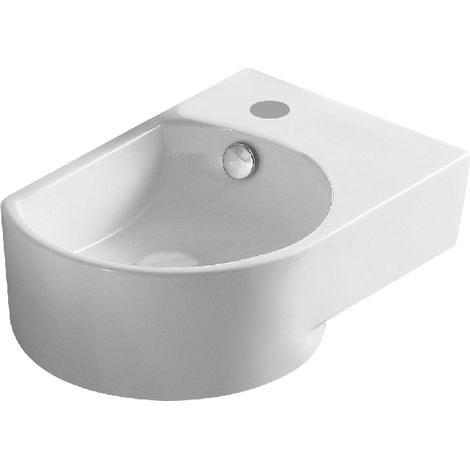 Lavabo a parete 40.5x27 cm LP92 bianco destro (1/2)