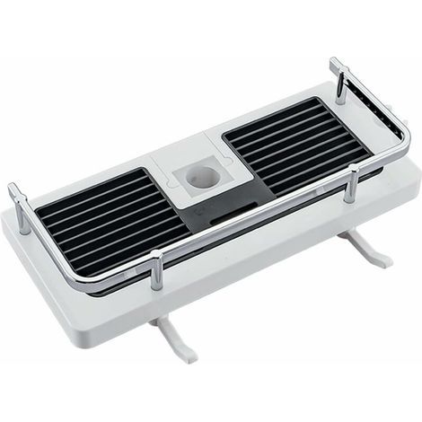 No Drilling Shower Shelf, Shower Shelf, Storage Rack, Multi-Function Shower Bar, Practical Bathroom Accessory for Bathroom (1/5)