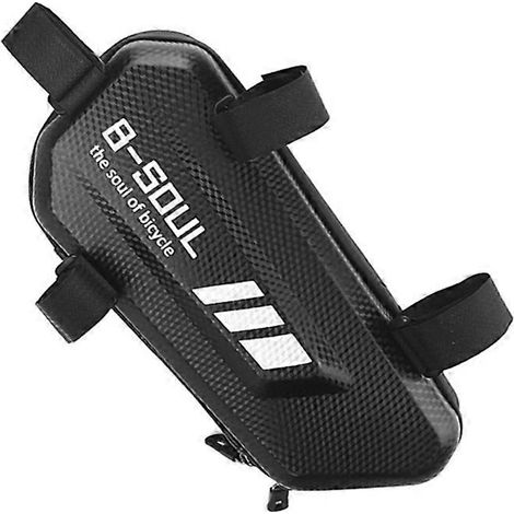 Sacoche latérale rigide étanche pour moto, grande capacité, sacoche de cadre de vélo, sac de rangement triangulaire portable pour équipement de cyclisme, côté gauche (1/5)