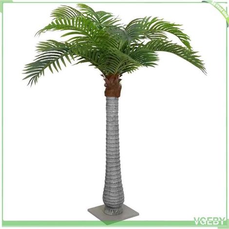 4103577 Palmier artificiel 15 feuilles 200 cm vert (1/5)