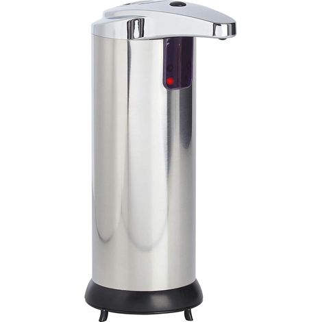 Croydex Automatic Soap Dispenser,  Refillable Wall Mounted, 225ml Capacity (1/4)
