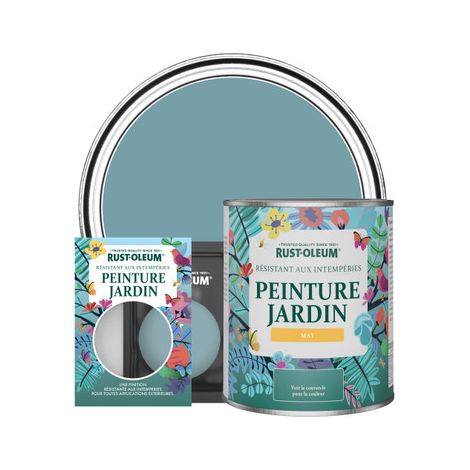 Peinture Jardin, Finition Mat - Océan (1/3)