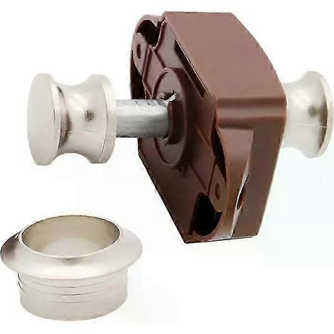 Verrouillage par bouton-poussoir pour camping-car, caravane, bateau, moteur, tiroir de meuble, quincaillerie de verrouillage de porte - JXLGV (1/5)