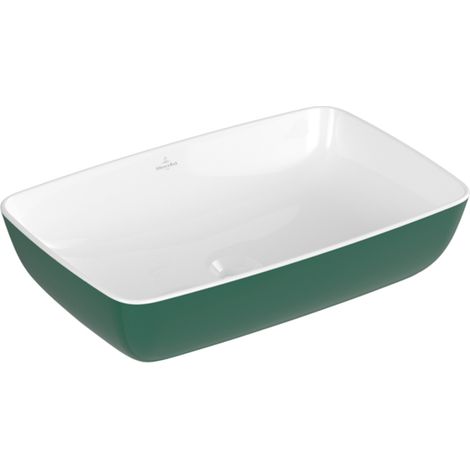 Lavabo sobre encimera Artis de Villeroy & Boch, rectangular, sin