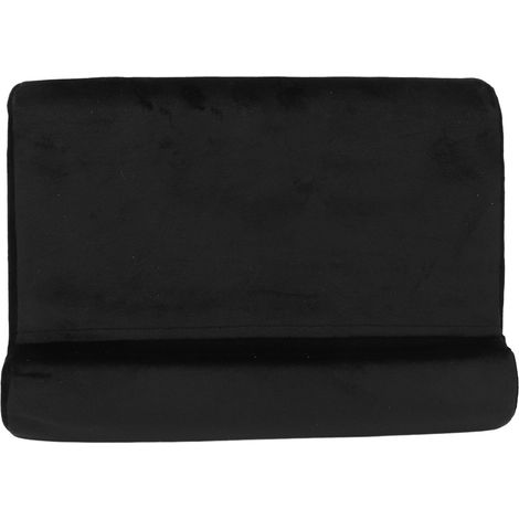 Support souple multi-angles pour tablette, réduisant les douleurs, coussin de support noir pour smartphones, livres et magazines (1/5)