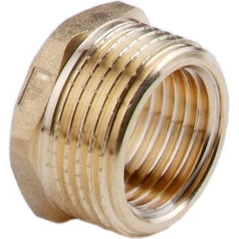 Ferro Réducteur en laiton et chrome 2 pouces x 1½ pouces (1/2)