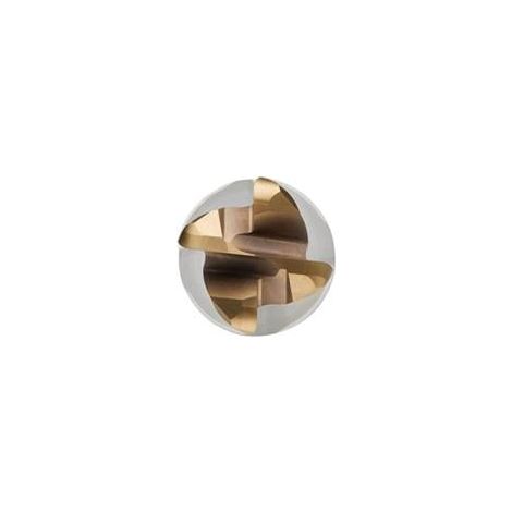 Schaftfräser S536 D.6mm R.1mm Gesamt-L.60mm Schneiden-L.6mm HM TiSiN 25Grad Z.4 (1/4)