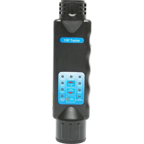 Tester luci rimorchio, presa femmina-maschio a 13 pin Breckner Germany (1/4)