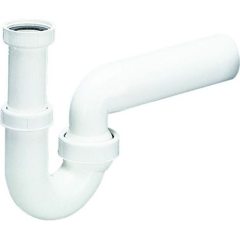 Dallmer Röhren-Siphon 100/0 ohne Waschgeräte-Anschluss 11/2 xDN 40 (1/5)