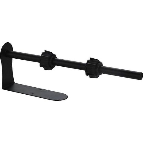 Porte-rouleau de papier essuie-tout, porte-rouleau de papier essuie-tout sous meuble, noir-- (1/5)