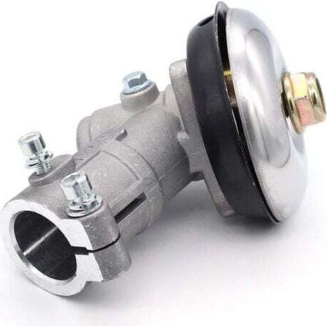 Renvoi d'angle Debroussailleuse 28mm, Tête d'engrenage Debroussailleuse Universelle Boîte de Vitesse de Tondeuse à Gazon pour Coupe Herbe/Tronconneuse (28mm, Rond de 9 Dents) (1/4)