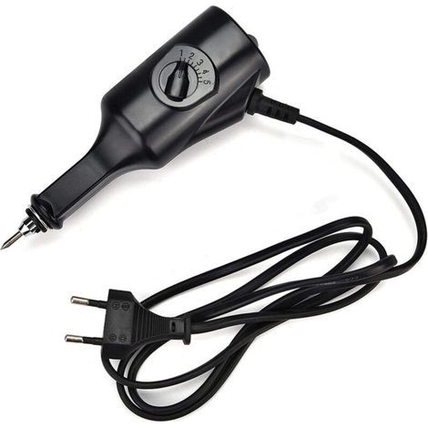 Elektrischer Gravierer, professioneller Mikrogravierstift, DIY-Gravierwerkzeugset für Schmuck aus Metall, Glas, Keramik und Kunststoff, Metallgraviermaschine, Beschriftungsstift (1/5)