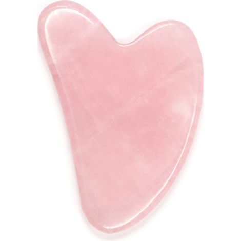 Rodillo de masaje de doble cabeza de cuarzo rosa modelo 4 (1/5)