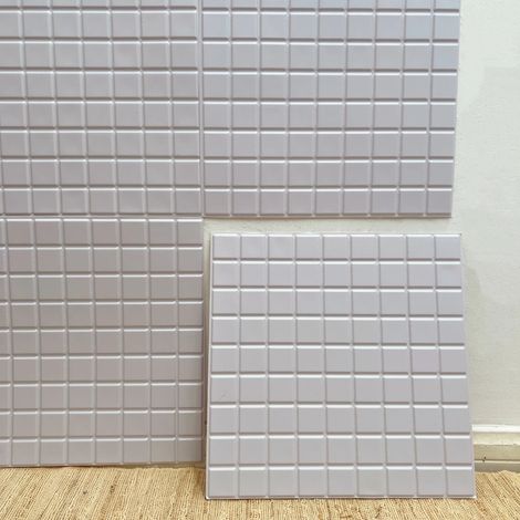 (Style 19, 30X30Cm - 10 pièces) Crédence carrelée auto-adhésive, design épais, convient à toutes les pièces. (1/4)