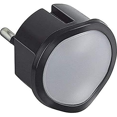VEILLEUSE LAMPE TORCHE AVEC BATTERIE - LED HAUTE LUMINOSITÉ - NOIR - LEGRAND LEG050679 (1/3)