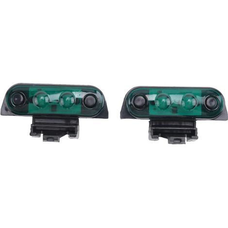 Feu de toit/feu de position latéral 24 V pour camion, compatible avec les modèles FH, FH16, FM, 82116545, 21087346 et 842208821 (vert). (1/5)