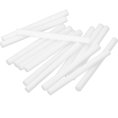 Packung mit 30 Ersatzdochten aus Baumwolle für Luftbefeuchter, Aromadiffusoren und Zerstäuber – 8 x 100 mm (1/5)