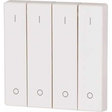 Bouton à bascule quadruple I/0 crème brillant 000179603 EATON CWIZ 04/45