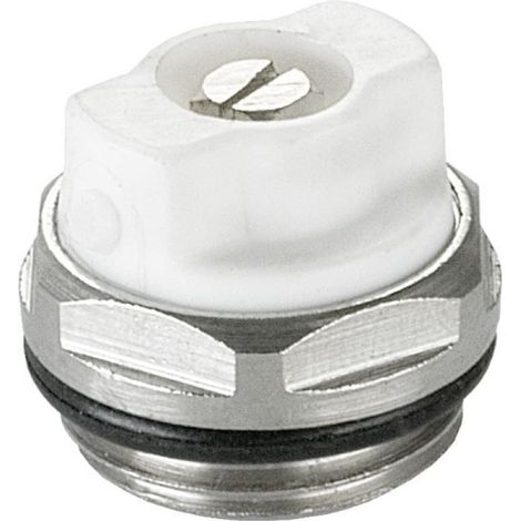 Clapet De Purge - Robinet De Ventilation Manuel Pour Radiateur - Filetage 3/8 Pouces - Pour Système De Chauffage À Eau - 1 Pièce (1/3)