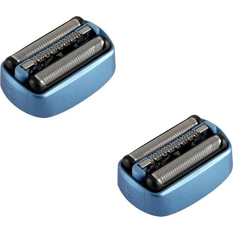 Lot de 2 têtes de rasoir de rechange pour rasoir Braun CoolTec CT2s, CT2cc, CT3cc, CT4s, CT4cc, CT5cc et CT6cc (référence 40B). (1/5)
