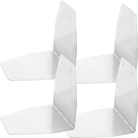 Supports d'angle métalliques pour potagers surélevés, équerres de jardin (1/5)