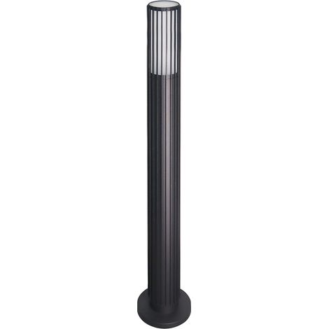 VERTIKALE SCHWARZE GARTENLAMPE 1xGU10 IP44