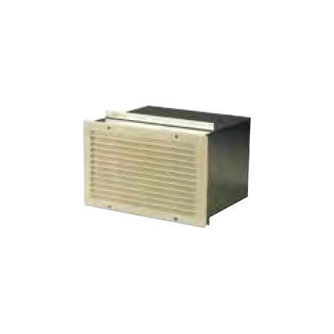 Prise d'air grille + plénum PRISE AIR 150 MURALE - UNELVENT - 897684 (1/3)