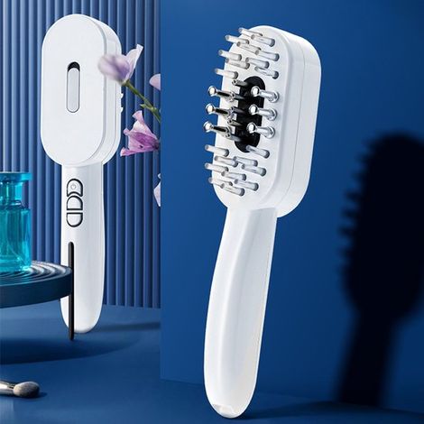 Elektrisches Kopfhautmassagegerät mit Rotlicht, Öleinfüllöffnung und Tiefenmassage (1/5)