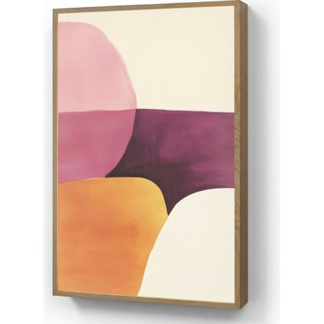 APLIQUE DE PARED Formas - Abstracto - Colorido 70x100 cm (1/5)