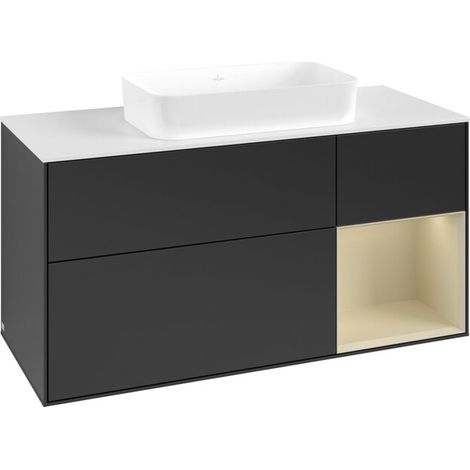 Villeroy & Boch F711HJPD meuble sous-lavabo Finion F71 (1/3)
