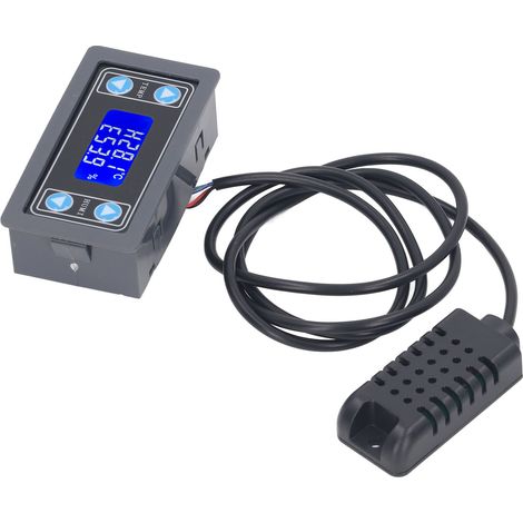 Régulateur température humidité XY WTH1 double sortie relais module contrôle ABS précis 0.1°C 0.1% RH -20à60°C 0-100%RH 10A (1/5)