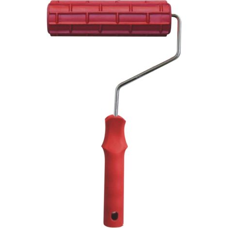 Outil de peinture de brique pour la décoration murale, imitation de brique, texture de peinture, rouleau de peinture, rouleau de peinture, revêtement de mousse, extension de poignée, nettoyant d'eau (1/5)
