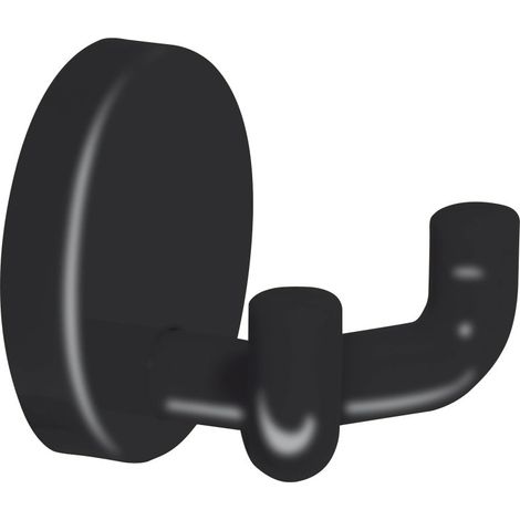 HEWI  Doble  Gancho  477.90.025  Poliamida  90  negro  profundo  50  mm  43,5  mm  -  477.90.025  90