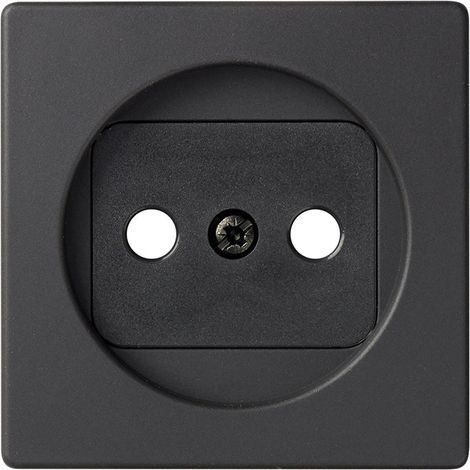 Tapa enchufe 2P grafito SIMON 82040-38 (1/2)