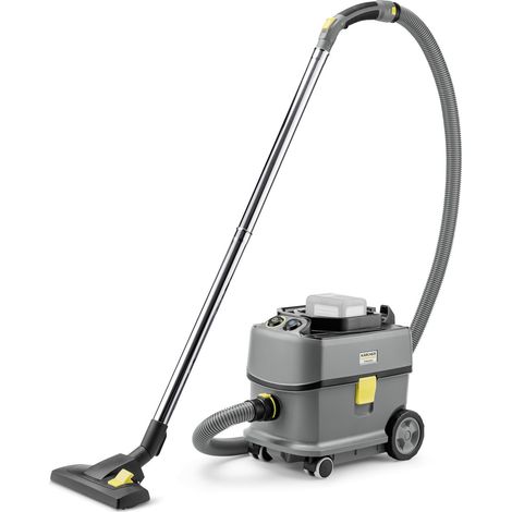 KARCHER Aspirateur Poussieres a Batterie T 10 1 Bp HEPA 15273550, Moteur de 500 W, Cuve de 10 L, Debit d'Air de 40 l par Seconde, Garantie 2 ans