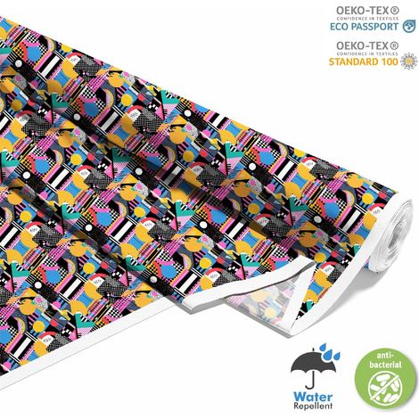 TESSUTI DECORATIVI PER ESTERNI OXFORD - Motivo geometrico I DX3467 (1/5)