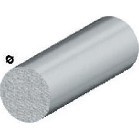 PROFILO ARGENTO H.100 CM TONDO PIENO D 10 MM- ARCANSAS- 5,0 pz