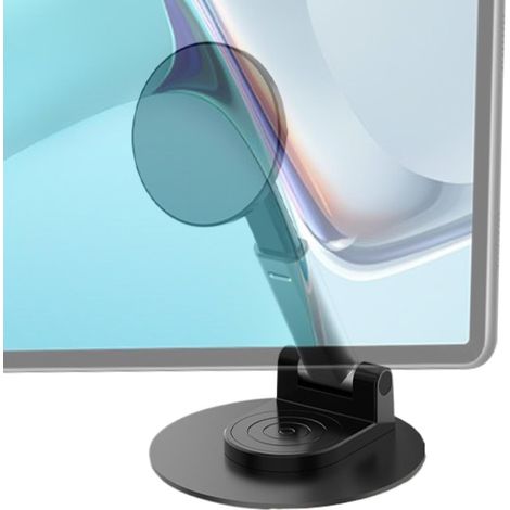 Support de téléphone Portable Pliable, Support de téléphone pour Bureau - Support pour Portable avec Base antidérapante, de en métal de Table magnétique pour Lecteur, Tablet (1/5)