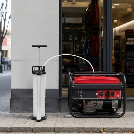 7L Manuelle Ölabsaugpumpe Vakuum Öl Extraktor Auto Ölabsauggerät Ölwechselpumpe (1/5)
