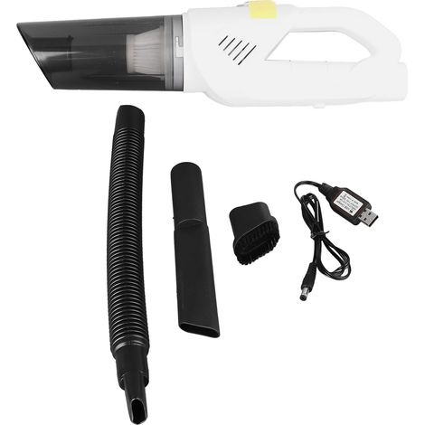 Aspirateur de voiture portable sans fil 20 000 Pa, aspiration puissante, silencieux, rechargeable par USB, mini format portable (1/5)
