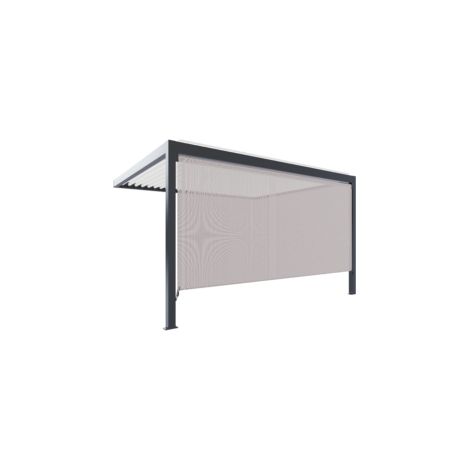 Store Façade Non Guidé Anthracite 4m Pour Pergola S et SV ORIAL Made in France (1/5)