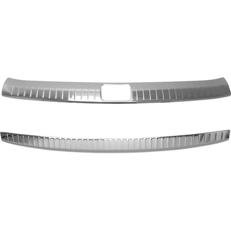 Protection Seuil De Pare-Chocs Arriére pour Kia Sportage 4 2015-2018 INOX Chromé (1/5)