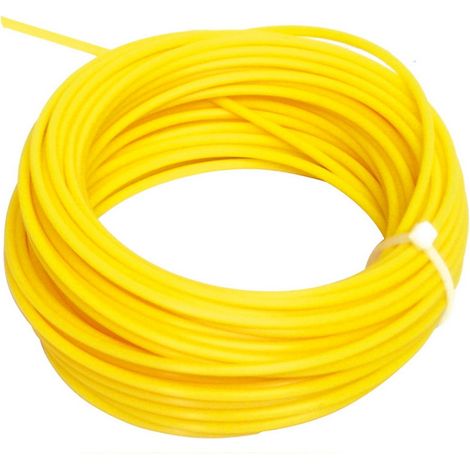 1PZ FILO TONDO PER DECESPUGLIATORE Col. Giallo Ï mm. 5,0x44 mt.